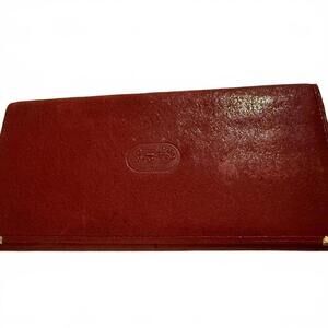 Carriage 1978 Red Leather Wallet
